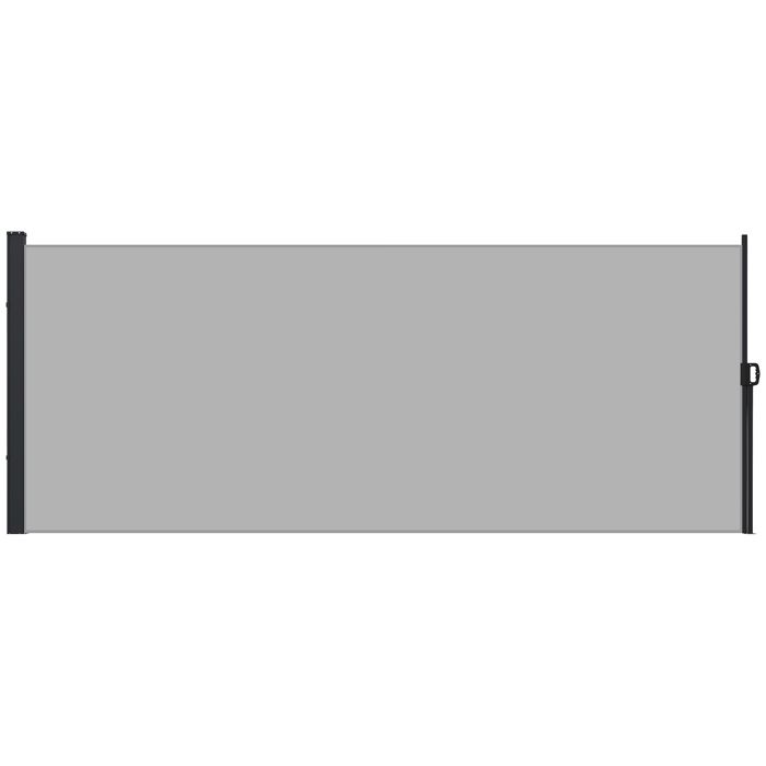 Outsunny - Brise-Vue - Polyester - 400x4x180cm - Gris clair(Gris clair/400 x 160 x 4 cm)