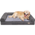 Canapé Orthopédique pour Chien - Marque - Modèle - Grande Taille - Coussin Apaisant - Rebord(L (100 x 75 x 19 cm))