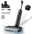 Aspirateur Laveur Sans Fil-Redroad H13- 23000Pa,Autonomie 75min,Auto-Nettoyage, Anti-Enchevêtrement, Écran OLED,pour Sols Durs-Noir(Noir)