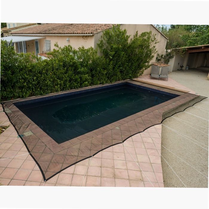 Filet de protection piscine 100g/m2 WERKA PRO 8 x 14 m(4 x 5 m)