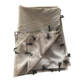 Toile pour pergola murale 3 × 2,5m NICE taupe(Beige)