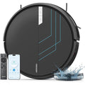 Aspirateur Robot Laveur 3 en 1 AIRROBO P30, 4000Pa Laveur Poils Animaux, 120Min, 7,8cm Ultra-Mince Silencieux, Charge-Auto(P)