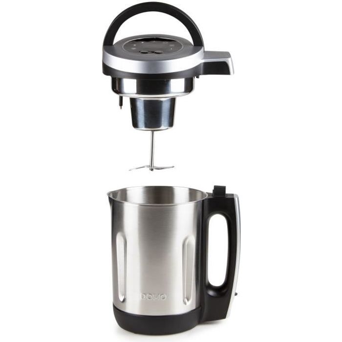 Blender chauffant DOMO – gris - 2,2 L – 7 programmes – 1000 Watt - DO716BL(2)