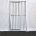 Panneau de Porte Standard Barreau pour construction chenil en kit 100 x 184 cm - KeniLux Gris(Longueur: 1m/Barreau/Panneau)
