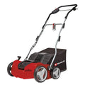 Einhell Scarificateur électrique GE-SA 1640 (1600 W, 800m², Largeur de travail 40 cm, Bac 48L, Surface conseillée )(Surface conseillée 800 m²/Largeur de travail 31 cm/Avec bac de ramassage - 28 l)